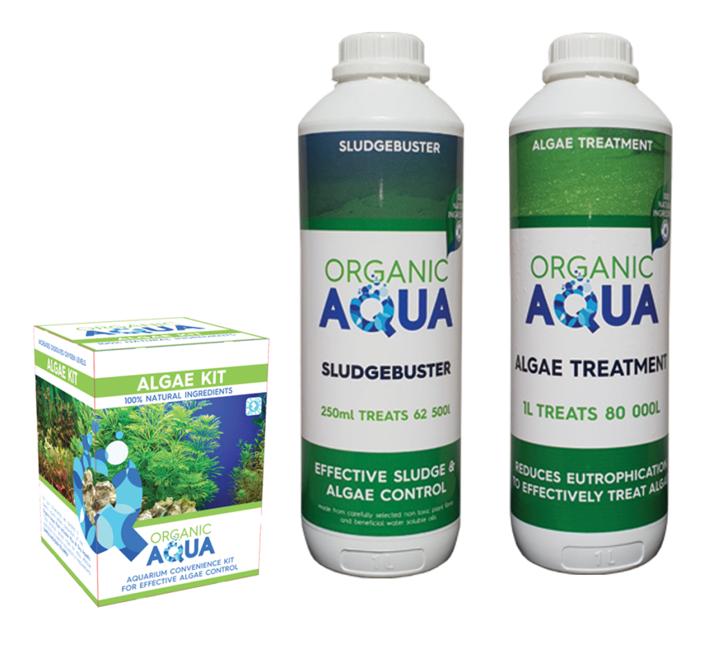 Organic Aqua's Pond Algae Control Products